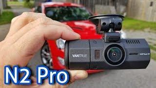 Best Dash Cam for UBER, Lyft & Taxis - Dual 1080P Cameras - Vantrue N2 Pro