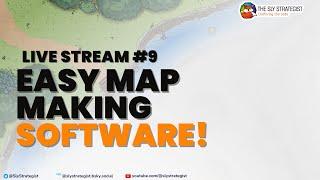The Sly Strategist Live Stream 9: Easy Map Making Software for your Pathfinder 2E needs!