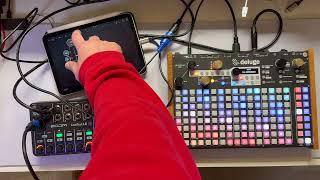 Lab Test: Zoom L6- iPad. Midi and AUX out with hardware