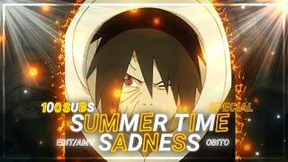 「SUMMER TIME SADNESS」UCHIHA OBITO "NARUTO SHIPUDDEN"「AMV/EDIT」(FREE PRESET+CLIPS ) 100SUBS SPECIAL