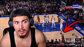 Oh No Curry... Warriors Hater Reacts To WARRIORS at KNICKS | FULL GAME HIGHLIGHTS