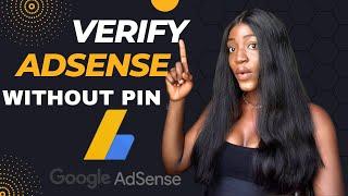 How to Verify Adsense for Youtube without pin   in NIGERIA  with Mobile phone