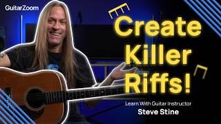 How To Write Your First Riff!