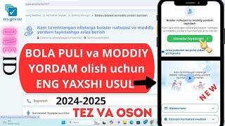 Bola (PULI) nafaqasi va moddiy yordam olish uchun ENG YAXSHI USUL 2024