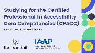 FULL CPACC Study Guide  | Pass the Certified Professional in Accessibility Core Competencies Exam!