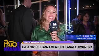 Así se vivió el lanzamiento de Canal C Argentina