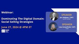 Dominating Digital Domains (Social Selling Strategies)