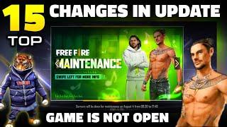 FREE FIRE NEW UPDATE | GAME IS NOT OPENING | FREEFIRE OB29 UPDATE FULL DETAILS - GARENA FREE FIRE