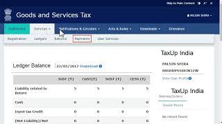 How to Check GST Payment Status - TaxUp India