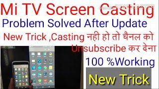 Screen cast problem solved on mi TV | Mi tv me screen mirroring kaise kare by Tech7hr