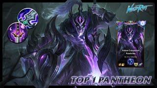 Wild Rift PANTHEON - TOP 1 Ashen Conqueror Pantheon S13 Ranked Gameplay + Build