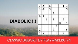 How to solve a very HARD CLASSIC SUDOKU ?