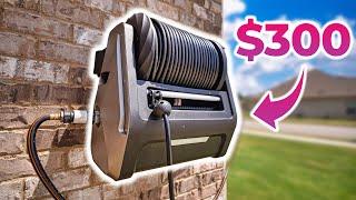 A Wall Mounted Electric Pressure Washer: Extremely Satisfying!