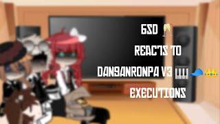 • Bungou Stray Dogs react to Danganronpa V3 Executions • || Gacha Club