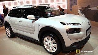 2017 Citroen C4 Cactus 100hp Diesel - Exterior and Interior Walkaround - 2016 Paris Motor Show