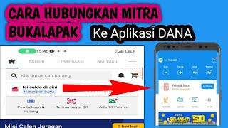 Cara Hubungkan Mitra Bukalapak ke Dana