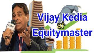 Vijay Kedia on Betting Big on Stocks #vijaykedia #equitymaster #stockmarket #nifty50