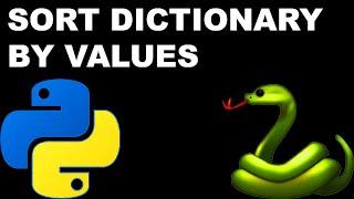 Python Dictionary Sort by Value