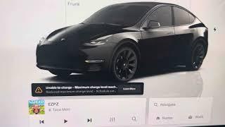 Tesla won’t charge!? Unable to charge- Maxium charge level reached