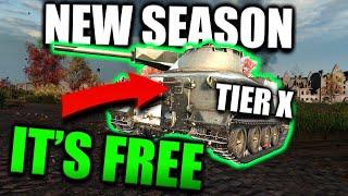 NEW TIER X Tanks For FREE! World of Tanks Console NEW Season