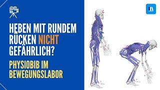 Heben mit rundem oder geradem Rücken? | PhysioBib im Bewegungslabor Bern