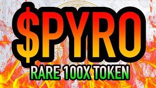  $PYRO IS BURNING • RARE 100X CRYPTO TOKEN • YON WORLD LIVE 