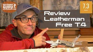 Leatherman FREE T4 REVIEW | Magnets in a POCKETKNIFE?