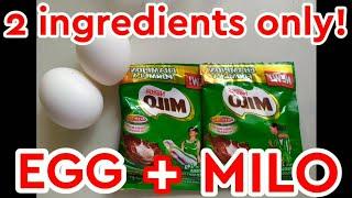 2 INGREDIENTS RECEPE 2021 | NO BAKE | MILO CAKE | NO OVEN NO PROBLEM | NO NEED OVEN #milocake