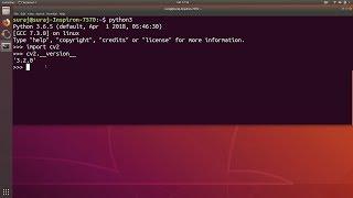 How To Install OpenCV In Ubuntu Linux