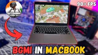 How To Play BGMI In MacBook  | MacBook Air M1 Gaming Test BGMI | BGMI In Macbook