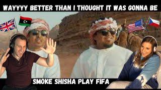 Multicultural Couple React To Jordindian - Smoke Shisha Play Fifa