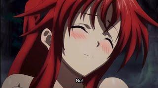 Issei gets his balance breaker #highschooldxd after pressing Rias b**bs  #anime