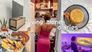 Living Alone diaries  | new home update |days in my life | life of a Nigerian girl