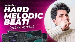 Making a Hard Melodic Beat in FL Studio with the Free Vital Synth! | Beat-Making Tutorial