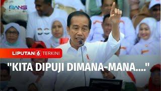 [VERSI LENGKAP] Pidato Jokowi yang Penuh Semangat di Depan Relawan Nusantara Bersatu