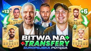 NAJLEPSZA TAKTYKA? JUNAJTED VS BEJOTT! BITWA NA TRANSFERY O 10000 ZŁ EUROPEJSKA POTĘGA W FC 25