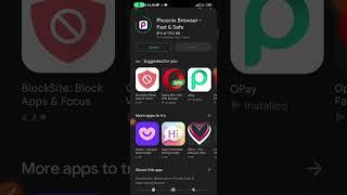 How to install phoenix browser on Android smartphone