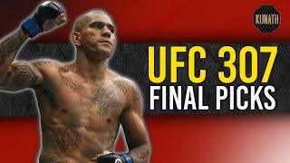 UFC 307 DFS PICKS | DRAFTKINGS UFC PICKS