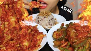 KEPEDESAN LEVEL DEW4‼️MASAK CEKER MERCON LUNAK SAMBELNYA BARB4R MAKSIMAL  || ASMR MUKBANG INDONESIA