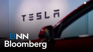 Tesla stock breaks 11-day winning streak