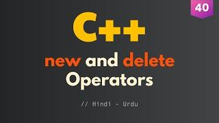 40. POINTERS - new And delete Operators (Stack VS Heap Memory) - Heap Memory Allocation in C++