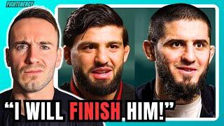 GAMEPLAN REVEALED!? Reacting to INTENSE interviews with Islam Makhachev & Arman Tsarukyan | UFC 311