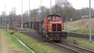 Georgsmarienhuetten Railway shunting operation at the steelwork 14.Mar.2018