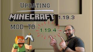 Updating Minecraft mod to 1.19.4