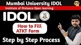 How to Fill IDOL ATKT form | Mumbai University IDOL Repeater Form Kaise bhare | Jitesh sir |