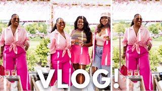VLOG! PINK PARTY, MY 1ST HYDRAFACIAL, MAKING MY OWN LIPSTICK + SCENT OF THE DAY! | POCKETSANDBOWS