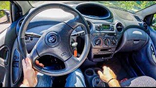 2001 Toyota Yaris [1.0 i 16V 68HP] |0-100| POV Test Drive #1234 Joe Black