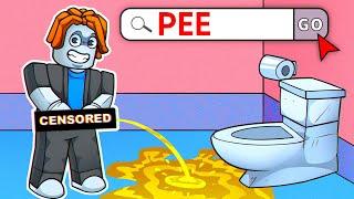 I Searched Up "PEE" on Roblox, here’s what I found