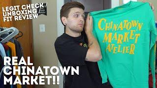 LEGIT CHINATOWN MARKET t-shirt | How to tell + unboxing and review!!