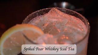 Spirits Delights: Episode 3 – Spice Things Up (Spiked Pear Whiskey Iced Tea)